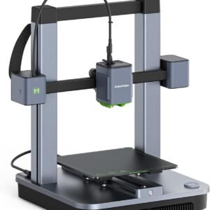 AnkerMake M5C 3D Printer, 500 mm/s High-Speed Printing, All-Metal Hotend, Supports 300℃ Printing, Control via Multi-Device, Intuitive, 7×7 Auto-Leveling, 220×220×250 mm Print Volume