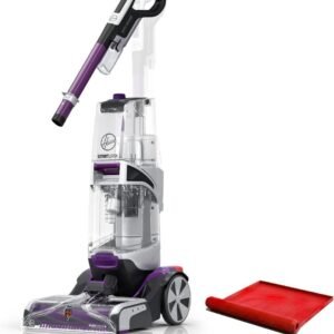 Hoover SmartWash Pet Automatic Carpet Cleaner with Spot Chaser Stain Remover Wand, Shampooer Machine for Pets, with Storage Mat, FH53050, Purple